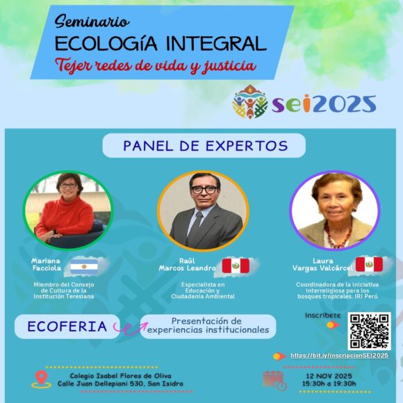 Seminario: ECOLOGÍA INTEGRAL. Tejer redes de vida y justicia.